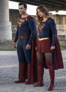 Supergirl -- "The Last Children of Krypton" -- Image SPG202a_0171-- Pictured (L-R): Tyler Hoechlin as Clark/Superman and Melissa Benoist Kara/Supergirl -- Photo: Robert Falconer/The CW -- é 2016 The CW Network, LLC. All Rights Reserved