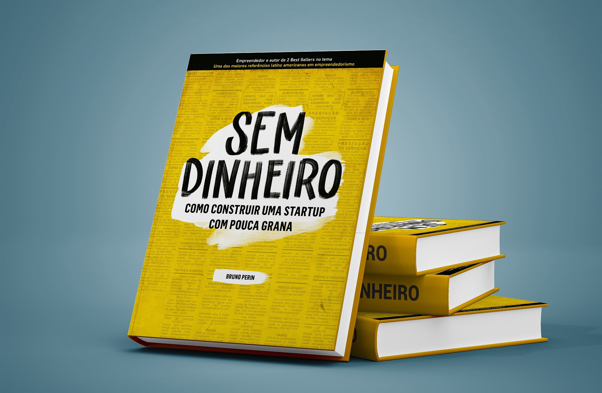 Livro ensina como empreender "Sem dinheiro"