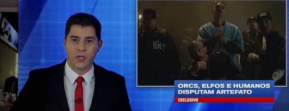 Netflix faz telejornal com Evaristo Costa para anunciar estreia