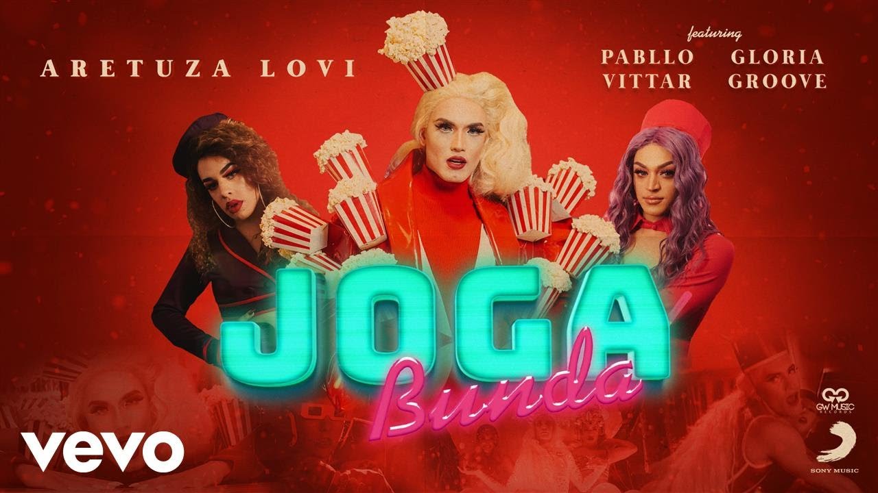 Saiu clipe de "Joga Bunda", de Aretuza Lovi, Pabllo Vittar e Gloria Groove