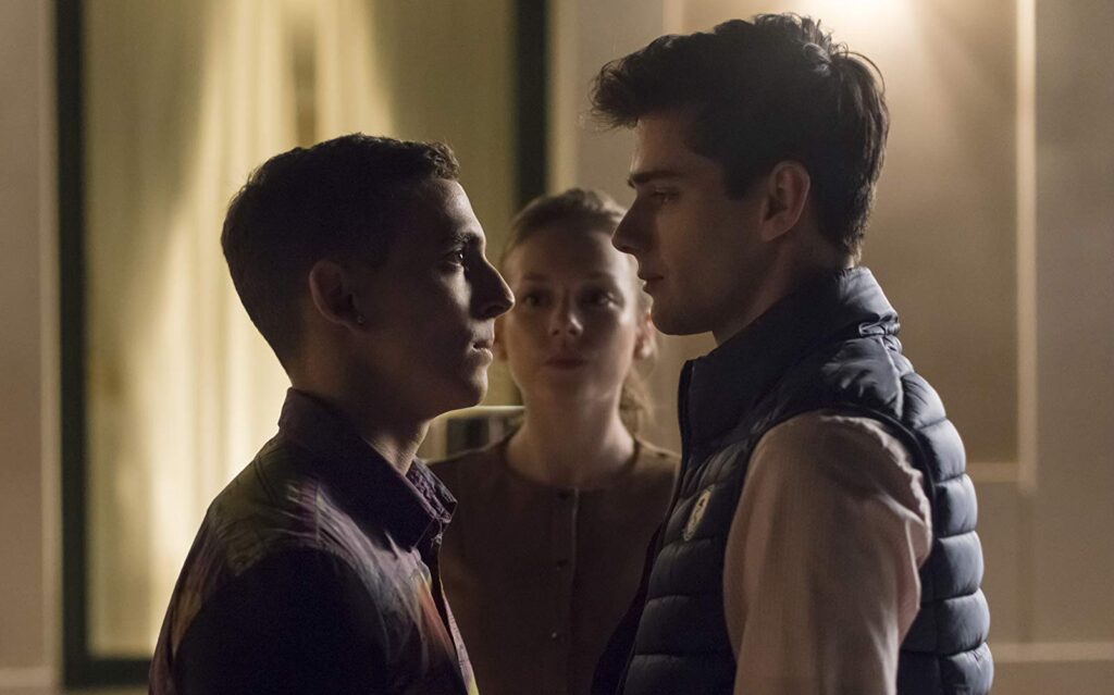 Christian, Carla e Polo na segunda temporada de Elite