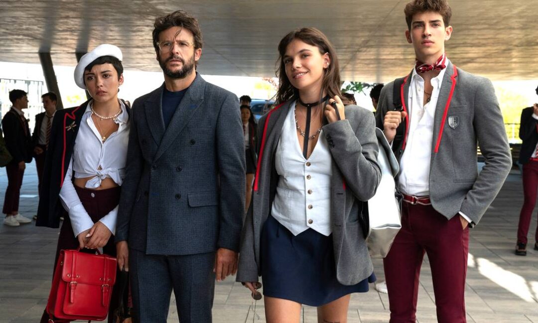 Ari, Benjamin, Mencia e Patrick na quarta temporada de Elite