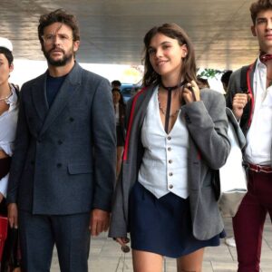 Ari, Benjamin, Mencia e Patrick na quarta temporada de Elite