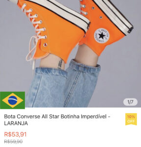 All star da Shopee