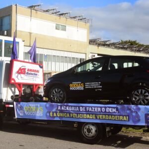 Concessionária Veibras entrega carro zero ao Hospital do GACC