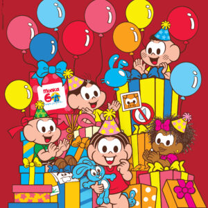 #BecoNaBienal: Personagem Mônica comemora 60 anos de vida junto com os 40 anos da Bienal