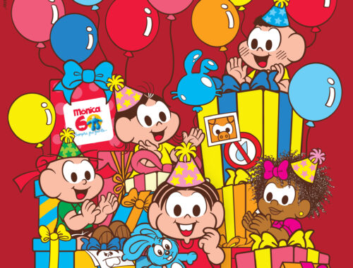 #BecoNaBienal: Personagem Mônica comemora 60 anos de vida junto com os 40 anos da Bienal