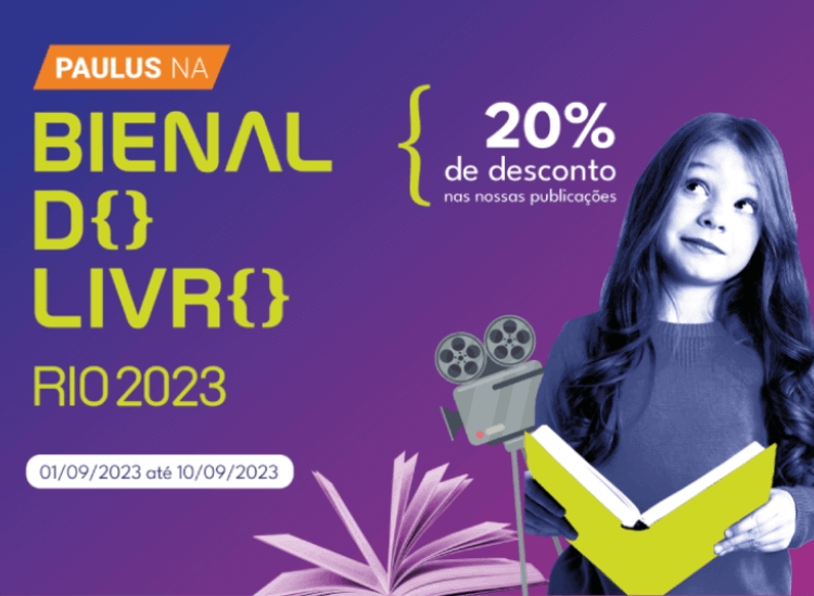 #BecoNaBienal: PAULUS Editora oferece até 40% de desconto nas publicações
