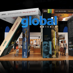 #BecoNaBienal: Global Editora celebra 50 anos na Bienal 2023