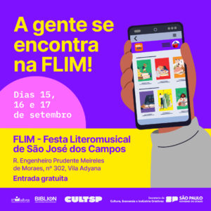 BibliON marca presença na FLIM - Festa Literomusical 2023