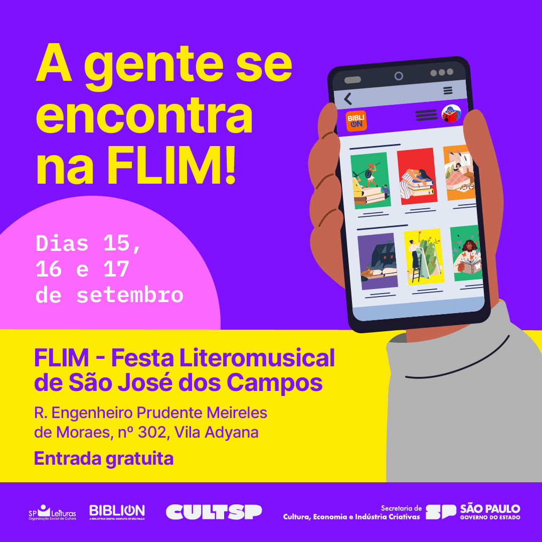 BibliON marca presença na FLIM - Festa Literomusical 2023