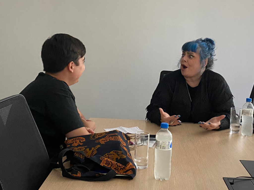 Momentos da entrevista do Beco Literário com a Holly Black