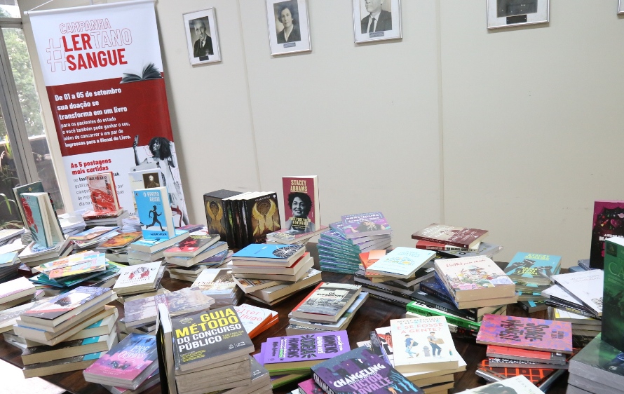 Bienal do Livro Rio e Hemorio se unem para incentivar doação de sangue