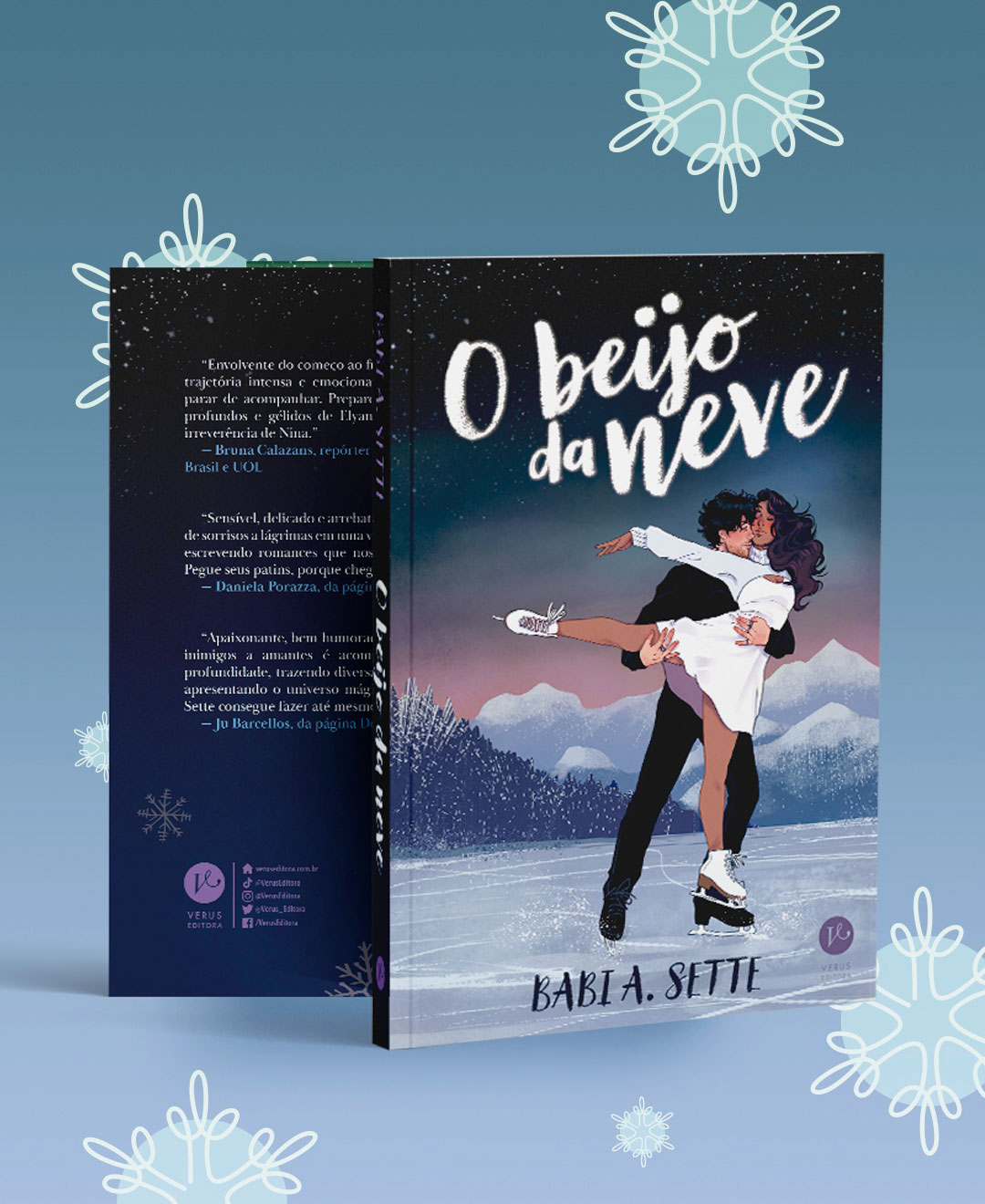 'O Beijo da Neve', décimo livro da escritora Babi A. Sette, chega às livrarias em setembro