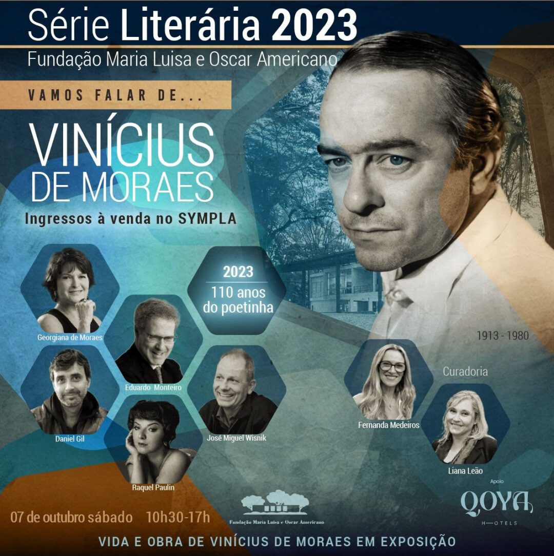 Vinicius de Moraes é homenageado pela Fundação Maria Luisa e Oscar Americano
