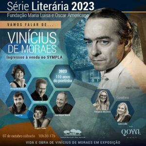 Vinicius de Moraes é homenageado pela Fundação Maria Luisa e Oscar Americano
