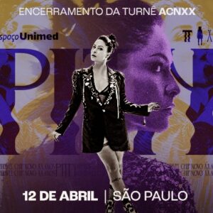 Pitty encerra turnê ACNXX no Espaço Unimed em São Paulo