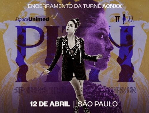 Pitty encerra turnê ACNXX no Espaço Unimed em São Paulo