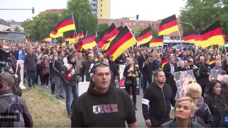 Protestos na Alemanha: Manifestantes vão às ruas em defesa da democracia