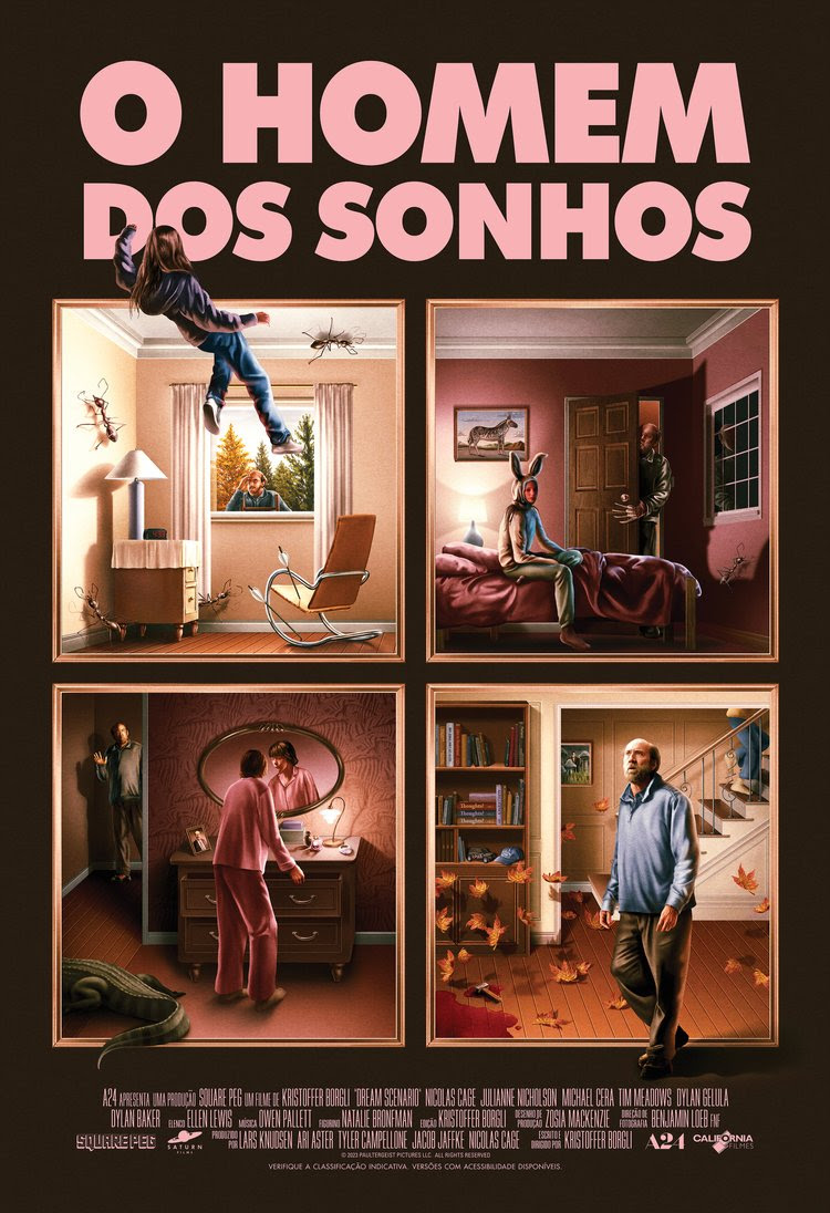 Nicolas Cage em "O Homem dos Sonhos"