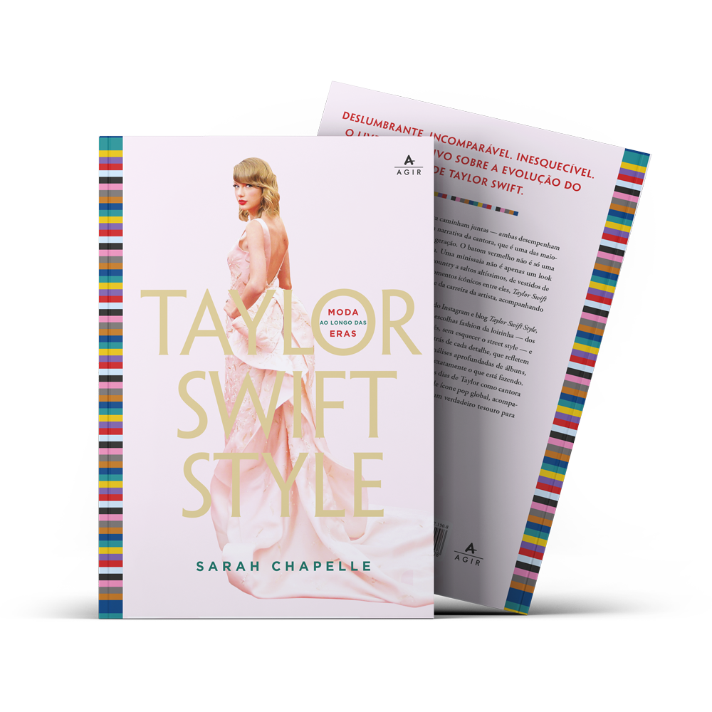 Taylor Swift Style: livro que revela os segredos dos looks do ícone pop chega ao Brasil pela Editora Agir
