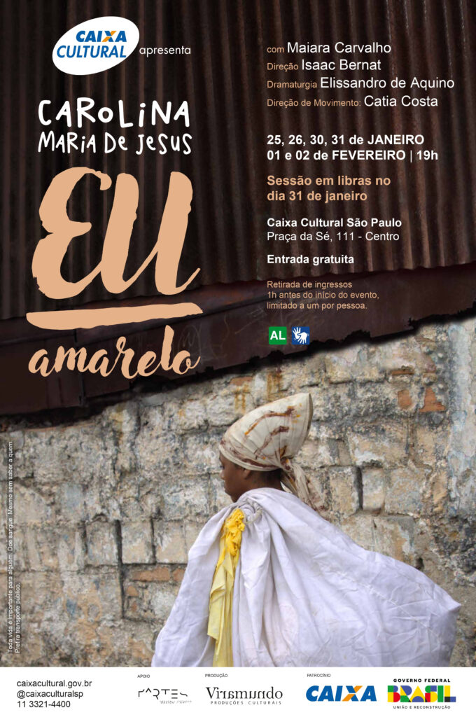 Eu amarelo: Carolina Maria de Jesus